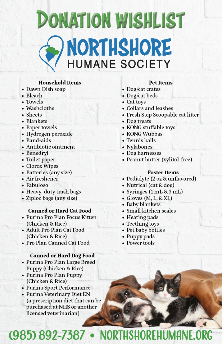 Donation Wish List Northshore Humane Society donation-wish-list-northshore-humane-society